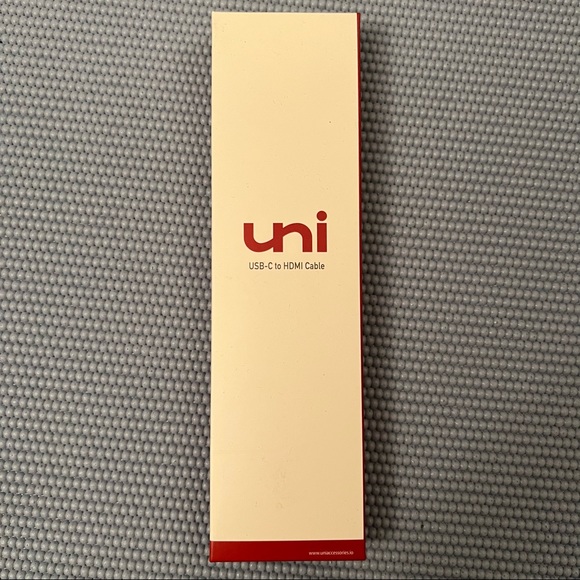 NWT Uni USB-C to HDMI 6ft Cable - Picture 1 of 2